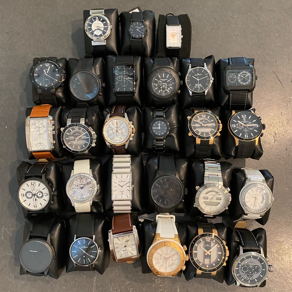 27 Jacques LeMans watches